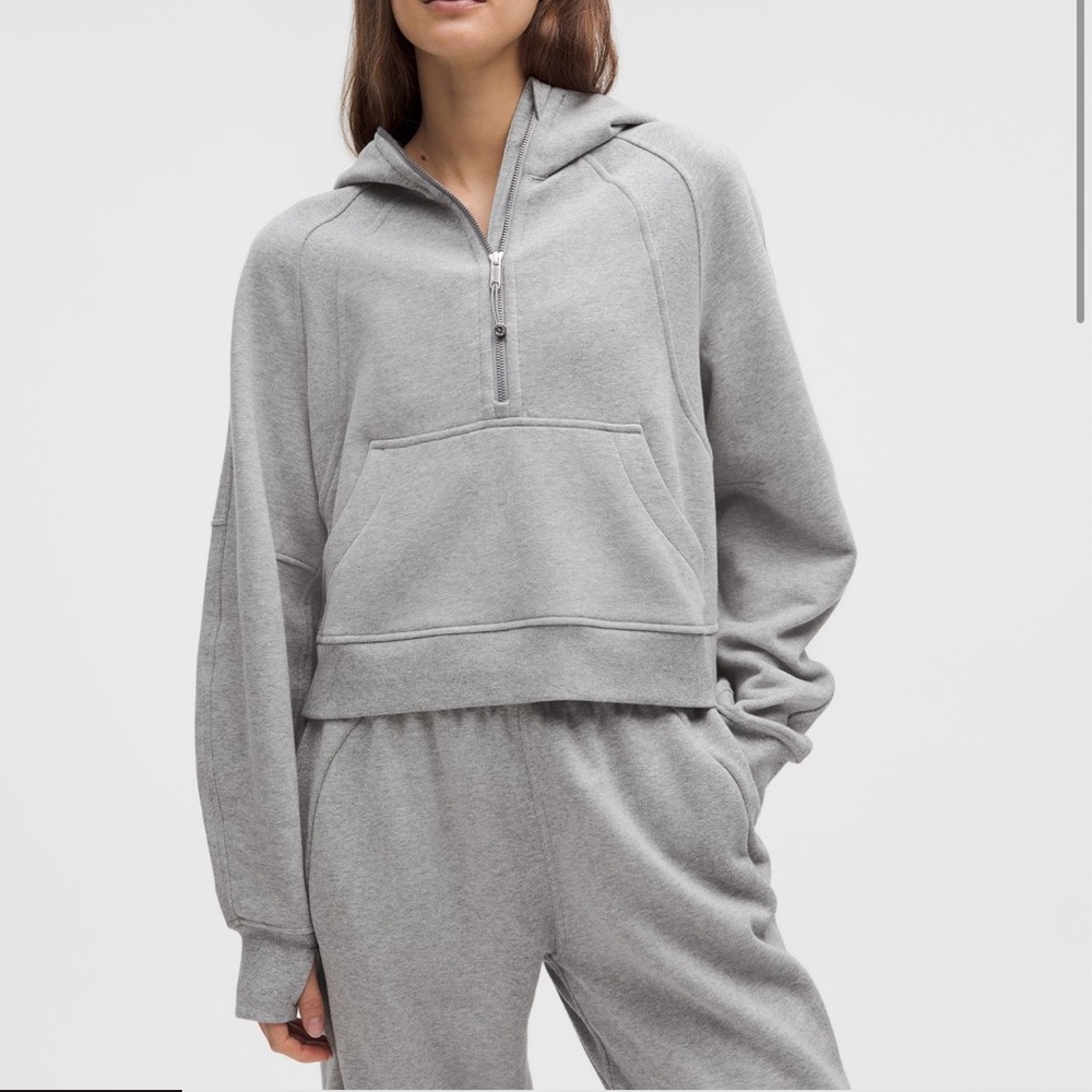 Lululemon Scuba oversized half zip hoodie (XS/S)